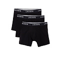 Lacoste Lacoste Classic Boxer Shorts Men Black Trunks 3-Pack
