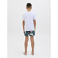 Jack & Jones Junior Jack & Jones Junior Jongens Zwemshort JPSTMAUI Gebloemde Flamingo Print