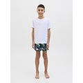 Jack & Jones Junior Jack & Jones Junior Boys Swim Short JPSTMAUI Floral Flamingo Print