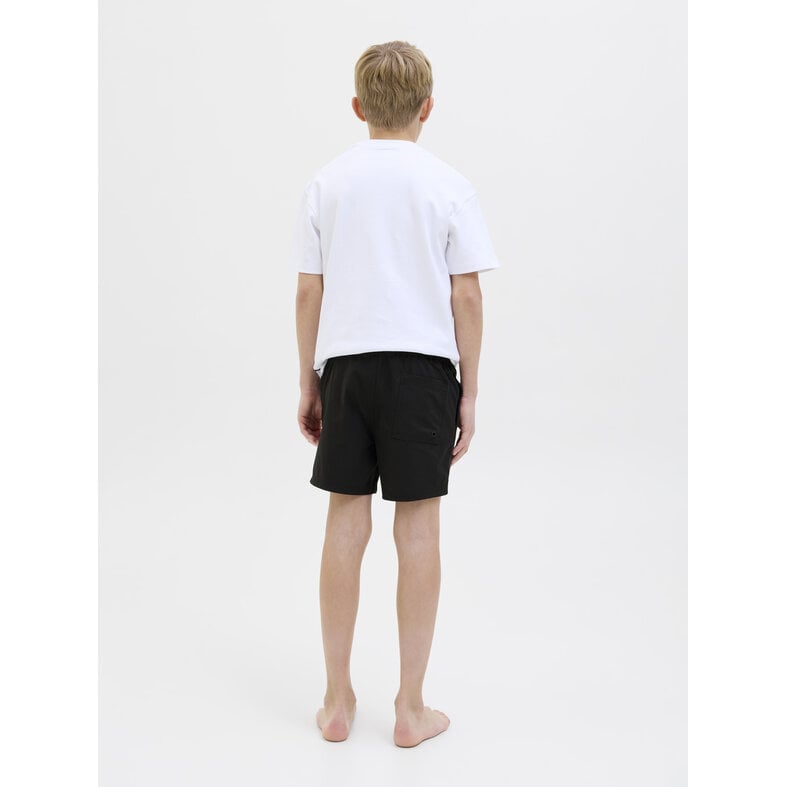Jack & Jones Junior Jack & Jones Junior Zwemshort JPSTMAUI Double Logo Effen Zwart