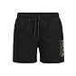Jack & Jones Junior Jack & Jones Junior Zwemshort JPSTMAUI Double Logo Effen Zwart