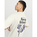 Jack & Jones Jack & Jones Men's T-Shirt JORPAROS EASTER Round Neck Off White