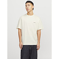 Jack & Jones Jack & Jones Men's T-Shirt JORPAROS EASTER Round Neck Off White