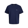 Jack & Jones Jack & Jones Heren T-Shirt JORPAROS EASTER Ronde Hals Donkerblauw