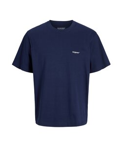 Jack & Jones Heren T-Shirt JORPAROS EASTER Ronde Hals Donkerblauw