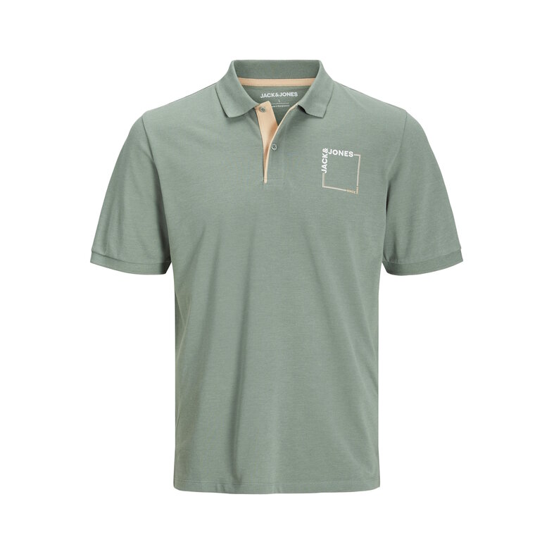 Jack & Jones Jack & Jones Men's Polo JJVERNER Green