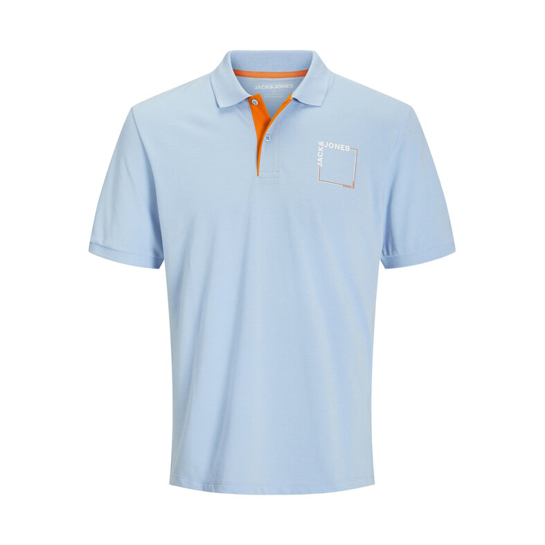 Jack & Jones Jack & Jones Men's Polo JJVERNER Light Blue