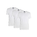 Alan Red Alan Red Men's Giftbox Undershirt VERMONT T-shirt V-neck 3-Pack White