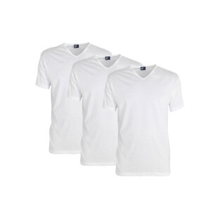 Alan Red Heren Giftbox Ondershirt VERMONT T-shirt V-hals 3-Pack Wit