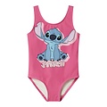 Name It Name It Meisjes Badpak NMFMODINA Stitch Ronde Hals Karmijn Roze