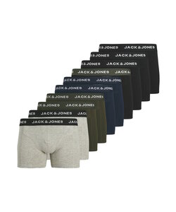 Jack & Jones Men's Boxer Shorts Trunks JACBENJA 10-Pack Multicolor
