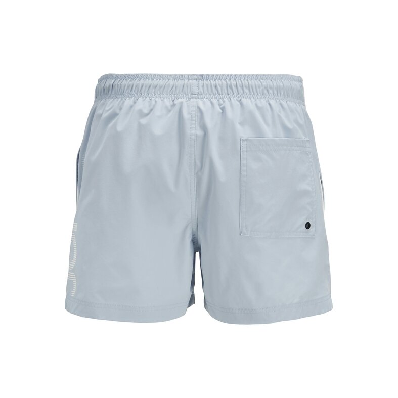 Jack & Jones Jack & Jones Heren Zwemshort JPSTMAUI JJSWIM Splicelogo Effen Ijsblauw