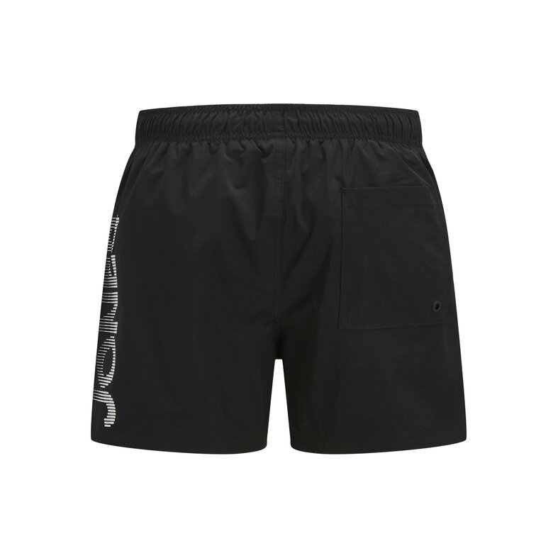 Jack & Jones Jack & Jones Heren Zwemshort JPSTMAUI JJSWIM Splicelogo Effen Zwart