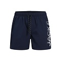 Jack & Jones Jack & Jones Heren Zwemshort JPSTMAUI JJSWIM Splicelogo Effen Donkerblauw