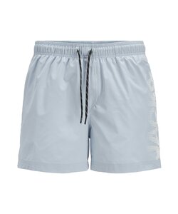 Jack & Jones Heren Zwemshort JPSTMAUI JJSWIM Splicelogo Effen Ijsblauw