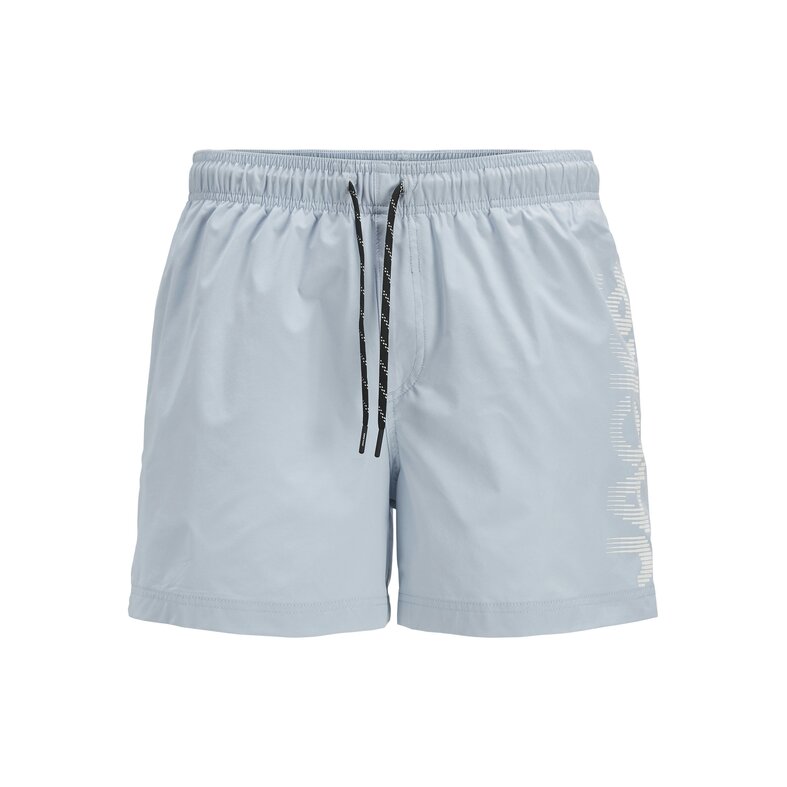 Jack & Jones Jack & Jones Heren Zwemshort JPSTMAUI JJSWIM Splicelogo Effen Ijsblauw