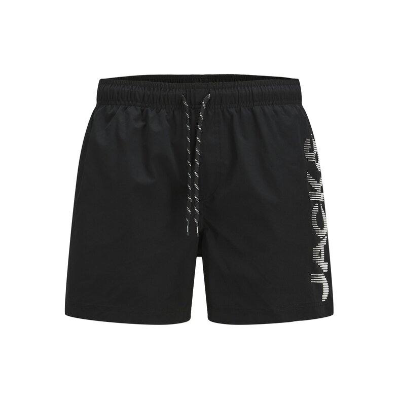 Jack & Jones Jack & Jones Heren Zwemshort JPSTMAUI JJSWIM Splicelogo Effen Zwart