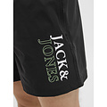 Jack & Jones Jack & Jones Heren Zwemshort JPSTMAUI Double Logo Effen Zwart