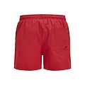 Jack & Jones Jack & Jones Heren Zwemshort JPSTMAUI Double Logo Effen Rood