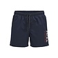 Jack & Jones Jack & Jones Heren Zwemshort JPSTMAUI Double Logo Effen Donkerblauw