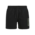 Jack & Jones Jack & Jones Heren Zwemshort JPSTMAUI Double Logo Effen Zwart