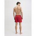 Jack & Jones Jack & Jones Men's Swim Short JPSTMAUI Double Logo Solid Red