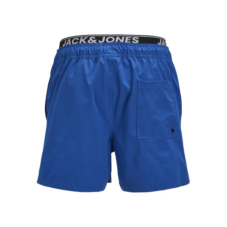 Jack & Jones Jack & Jones Heren Zwemshort JPSTMAUI JJSWIM Double Waistband Blauw