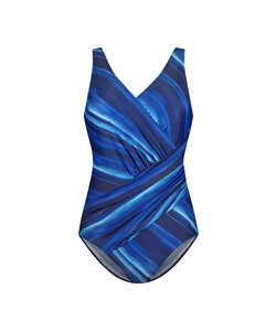SYKT Elegant badpak voor dames, eendelig badpak voor dames met V-hals en verstelbare bandjes, modieus badpak met bloemenuitsparingen bij de taille SYKT Elegant badpak voor dames, eendelig badpak voor dames met V-hals en verstelbare bandjes, modieus badpak met bloemenuitsparingen bij de taille