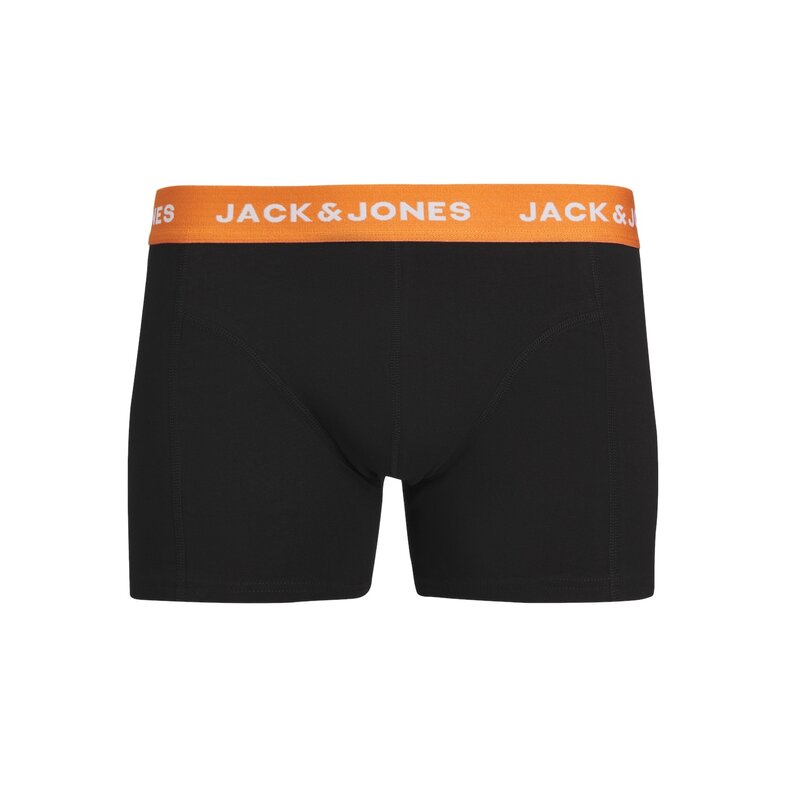 Jack & Jones Jack & Jones Heren Boxershorts Trunks JACJONAS Zwart 3-Pack