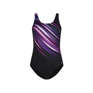 Ten Cate Women's Prosthesis Swimsuit Removable Soft Cup Purple/Black