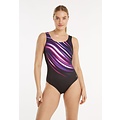 Ten Cate Ten Cate Women&#039;s Prosthesis Swimsuit Removable Soft Cup Purple/Black
