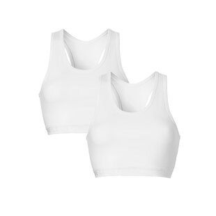 O'Neill Ladies Short Top 2-Pack White
