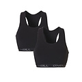O'Neill O'Neill Dames Short Top 2-Pack Zwart