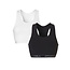 O'Neill O'Neill Women's Short Top 2-Pack White/Black
