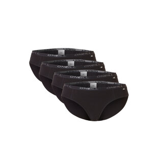O'Neill Women's Bikini Briefs 4-Pack Black