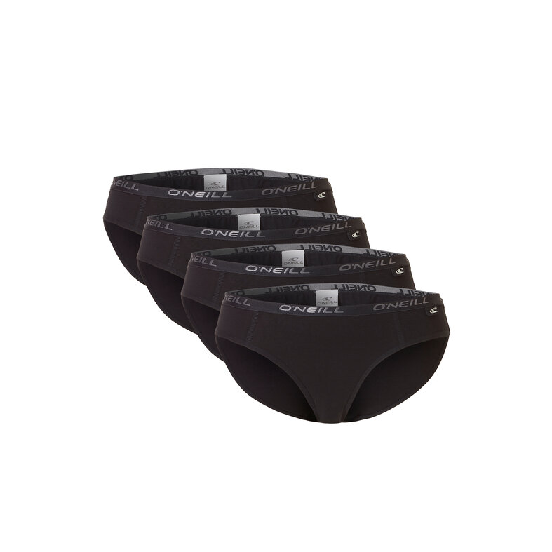 O'Neill O'Neill Dames Bikini Slip 4-Pack Zwart