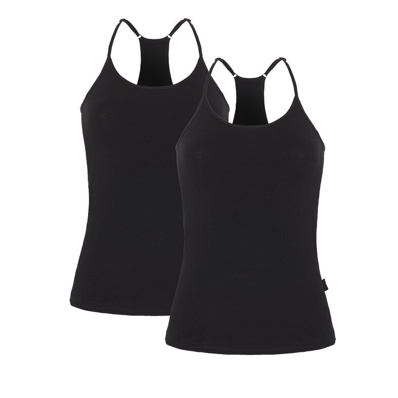 O'Neill O'Neill Dames Racerback Top 2-Pack Zwart