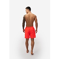 Happy Shorts Happy Shorts Heren Zwemshort Effen Neon Rood