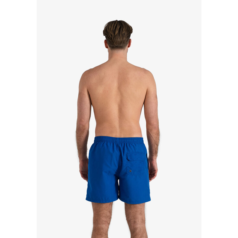 Happy Shorts Happy Shorts Heren Zwemshort Effen Blauw