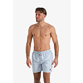 Happy Shorts Happy Shorts Men's Swim Short Light Blue/White Striped