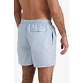 Happy Shorts Happy Shorts Men's Swim Short Light Blue/White Striped