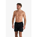 Happy Shorts Happy Shorts Men's Swim Short Palms Black Print