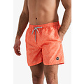 Happy Shorts Happy Shorts Men's Swim Short Palm Leaves Orange Print