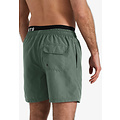 Happy Shorts Happy Shorts Heren Zwemshort Dubbele Waistband Effen Kaki