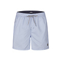 Happy Shorts Happy Shorts Heren Zwemshort Lichtblauw/Wit Gestreept