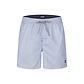 Happy Shorts Happy Shorts Men's Swim Short Light Blue/White Striped