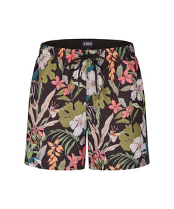 Happy Shorts Men's Swim Short Floral Jungle Print
