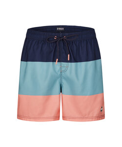 Happy Shorts Heren Zwemshort Colorblock Print