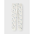 Name It Name It Meisjes Lange Pyjama Set NKFNIGHTSET Vlinder Print Crème