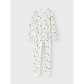 Name It Name It Meisjes Lange Pyjama Set NKFNIGHTSET Vlinder Print Crème